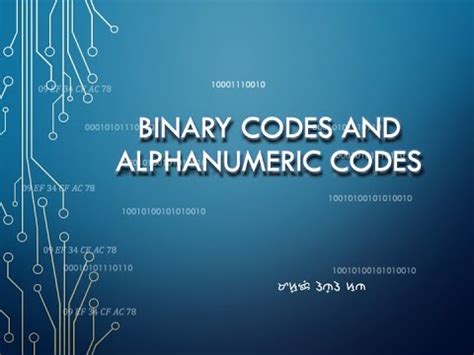 binary in Tagalog .